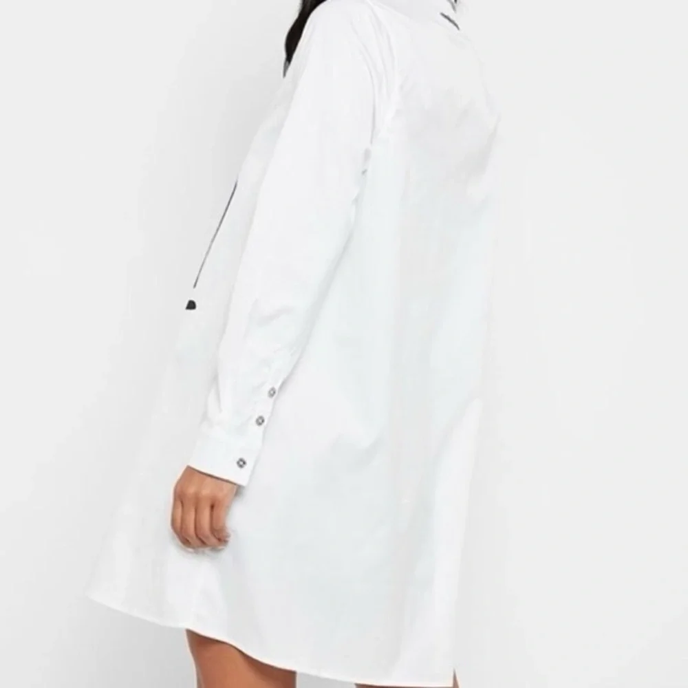 Maniere De Voir Shirt Dress No More Drama Size 6 - Picture 2 of 16